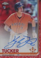 2019 Topps Chrome Rookie Autographs #RA-KT Kyle Tucker Red Refractor Baseball Card