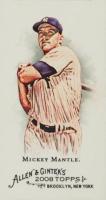 2008 Topps Allen & Ginter #7 Mickey Mantle Mini Baseball Card