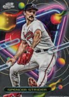 2023 Topps Cosmic Chrome #28 Spencer Strider Baseball Card