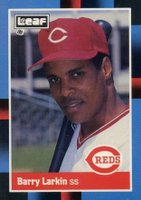 1988 Leaf #226 Barry Larkin Baseball Card