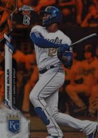 2020 Ben Baller Chrome #20 Jorge Soler Orange Refractor Baseball Card