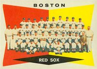 1960 Topps #537 Boston Red Sox Team Baseball Card
