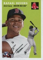 2018 Topps Throwback Thursday #261 Rafael Devers Baseball Card