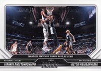 2023 Panini Instant #225 Giannis Antetokounmpo/Victor Wembanyama Basketball Card