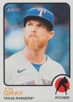 2022 Topps Heritage #706 Jon Gray SP Baseball Card