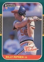 1987 Donruss Rookies #16 Bill Ripken Baseball Card