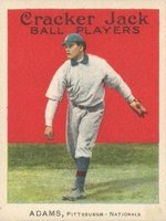 1915 Cracker Jack #63 Babe Adams Baseball Card