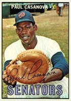 1967 Topps #115 Paul Casanova Baseball Card