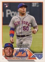 2023 Topps Update #US255 Francisco Alvarez Baseball Card