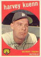 1959 Topps #70 Harvey Kuenn Baseball Card