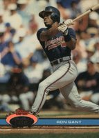 1991 Stadium Club #454 Ron Gant Baseball Card