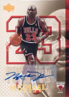2005 Upper Deck Michael Jordan #MJA35 Michael Jordan Autograph 1/1 Basketball Card