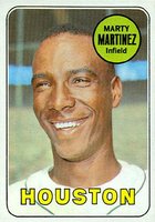1969 Topps #337 Marty Martinez Baseball Card