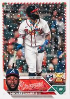 2023 Topps Holiday #H105 Michael Harris II Ssp Baseball Card
