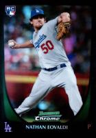 2011 Bowman Chrome Draft #79 Nathan Eovaldi Refractor Baseball Card