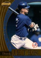 1999 Pacific Invincible Flash Point #12 Derek Jeter Baseball Card
