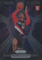 2023 Panini Prizm Deep Space #3 Scoot Henderson Basketball Card