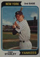 1974 Topps #423 Fred Stanley Baseball Card