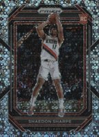 2022 Panini Prizm #250 Shaedon Sharpe Fast Break Basketball Card