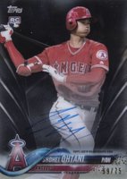 2018 Topps Clearly Authentic #SO Shohei Ohtani Autograph-Black Baseball Card