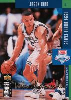 1994 Collector's Choice International #408 Jason Kidd Italian-Gold Signature Basketball Card
