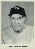 1955 N.Y. Yankees Picture Pack # Casey Stengel Portrait Baseball Card