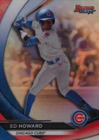 2020 Bowman's Best Top Prospects #TP23 Ed Howard Refractor Baseball Card