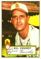 1952 Topps #102 Bill Kennedy Baseball Card