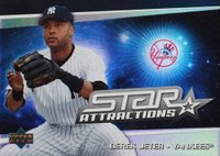 2006 Upper Deck Star Attractions #SA-DJ Derek Jeter Baseball Card