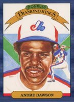 1986 Donruss #25 Andre Dawson Diamond Kings Baseball Card