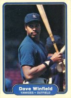 1982 Fleer #56 Dave Winfield Baseball Card