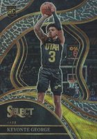 2023 Panini Select #295 Keyonte George Elephant Basketball Card