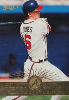 1995 Select #173 Chipper Jones Baseball Card