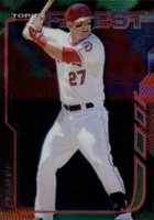 2014 Finest #100 Mike Trout Baseball Card