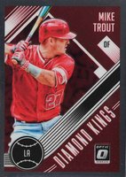 2018 Panini Donruss Optic #13 Mike Trout Baseball Card