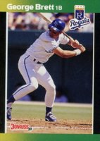 1989 Donruss Baseball's Best #7 George Brett Baseball Card