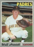 1970 Topps #392 Walt Hriniak Baseball Card