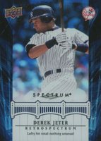 2008 Upper Deck Spectrum Jeter Retrospectrum #DJ47 Derek Jeter Baseball Card
