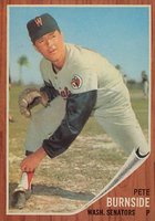 1962 Topps #207 Pete Burnside Baseball Card