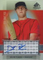 2004 SP Prospects #340 Dustin Pedroia Autograph Baseball Card