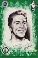 1975 Celtics Linnett Green Borders # Dave Cowens Basketball Card