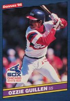 1986 Donruss #208 Ozzie Guillen Baseball Card