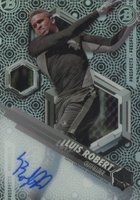 2018 Bowman High Tek #LR Luis Robert Autograph Baseball Card