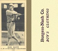 1916 Burgess-Nash Co. #145 Bob Roth Baseball Card