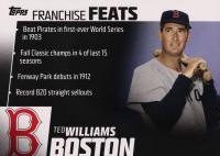 2019 Topps Franchise Feats #FF-5 Ted Williams Baseball Card