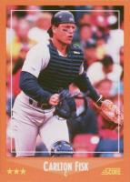1988 Score Glossy #592 Carlton Fisk Baseball Card