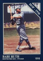 1992 Conlon Collection Prototypes #4 Babe Ruth Baseball Card