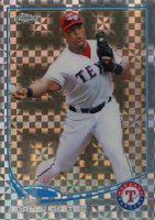 2013 Topps Chrome #122 Adrian Beltre Xfractor Baseball Card