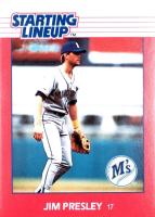 1988 Kenner Starting Lineup # Jim Presley Baseball Card