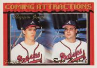 1994 Topps Gold #777 Chipper Jones/Ryan Klesko Baseball Card